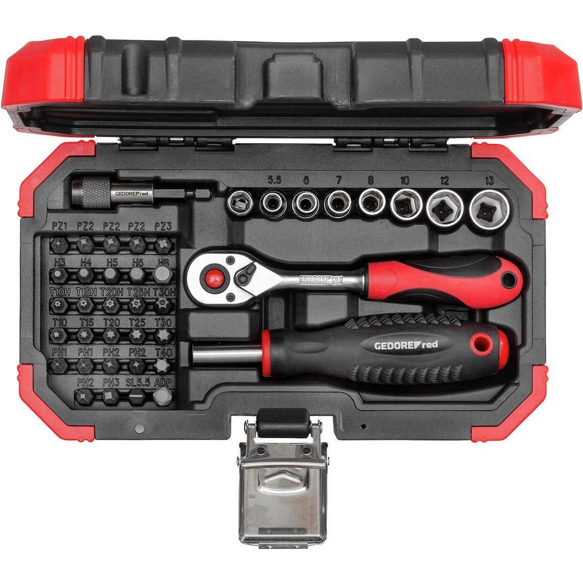 Thumbnail - Gedore, Bits, Bit-Satz 1/4 40tlg BMC