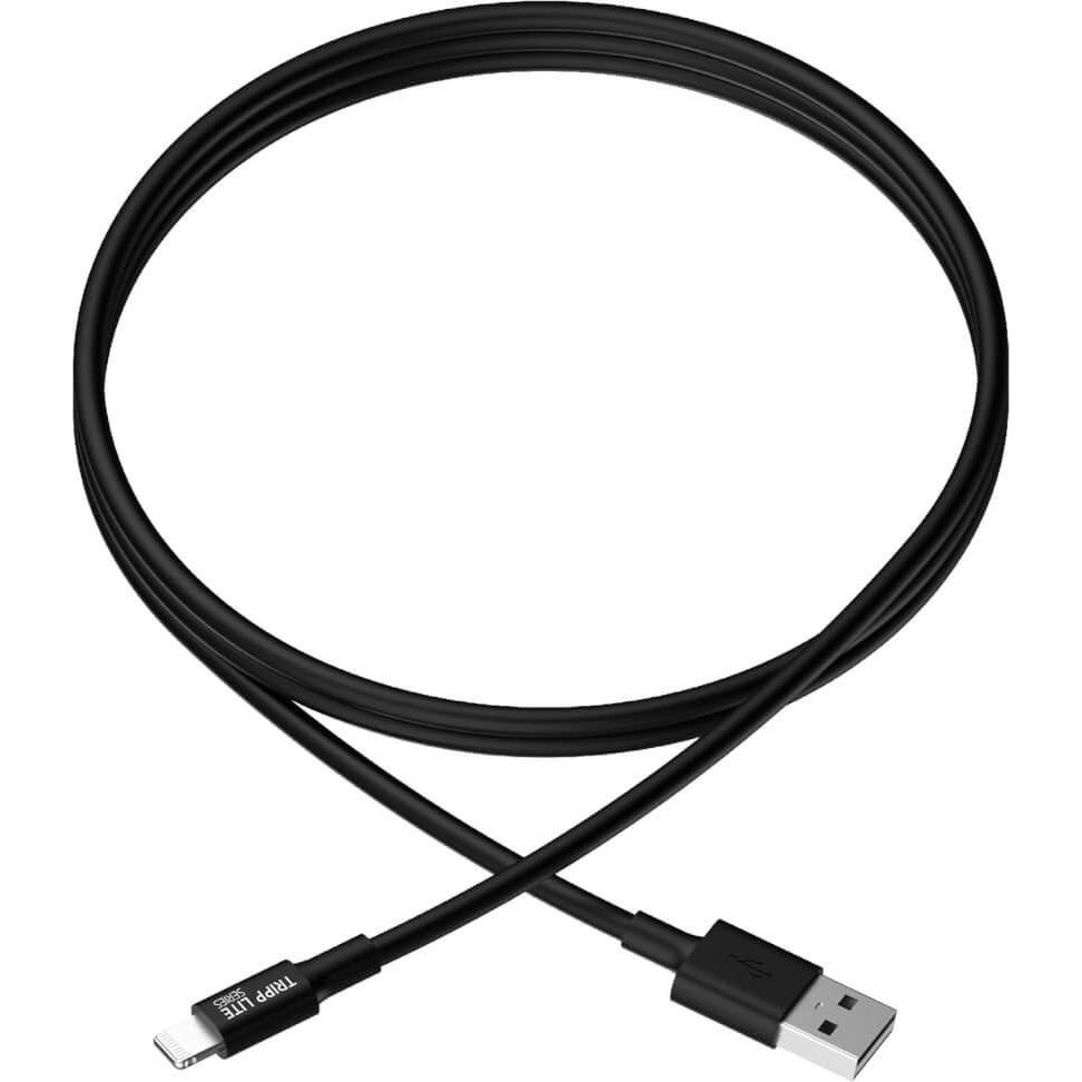 Eaton USB-A to Lightning Sync/Charge Cable MFi Certified - Black M/M USB 2.0 10 Pack - 10i (0.25 m, USB 3.2 Gen 1), USB ...