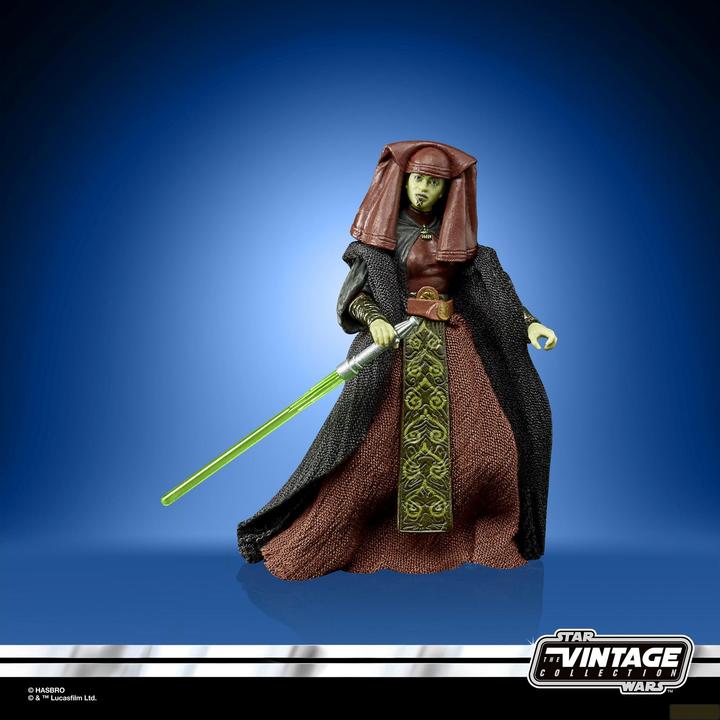 Actual product image Hasbro Star Wars Clone Wars The Vintage Collection Actionfigur Luminara Unduli VC215