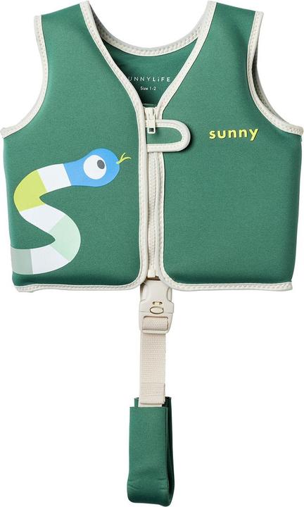 Produktbild Sunnylife Float Vest 2-3 Into the Jungle Green