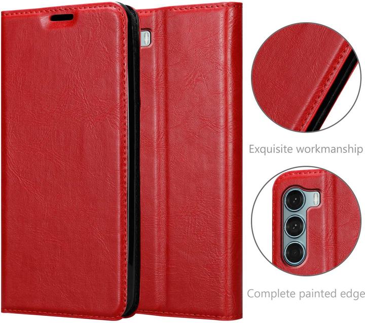 Produktbild Cadorabo Book Invis. Magnet Hülle (Motorola Moto G200 5G)