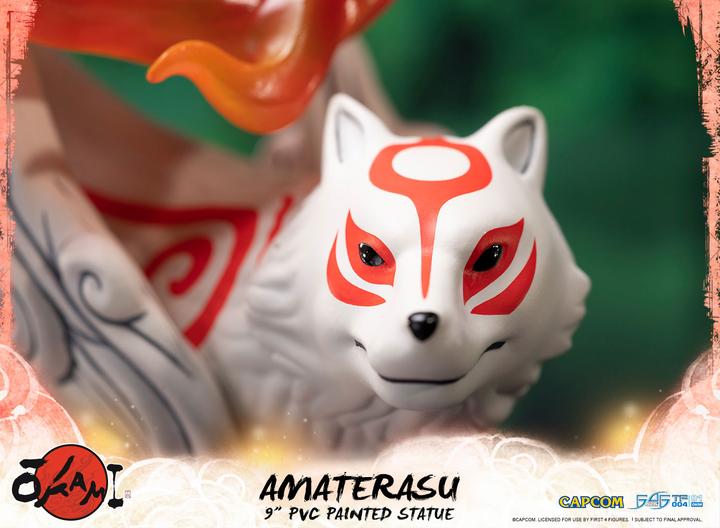Actual product image First 4 Figures Okami: Amaterasu 9" Figures