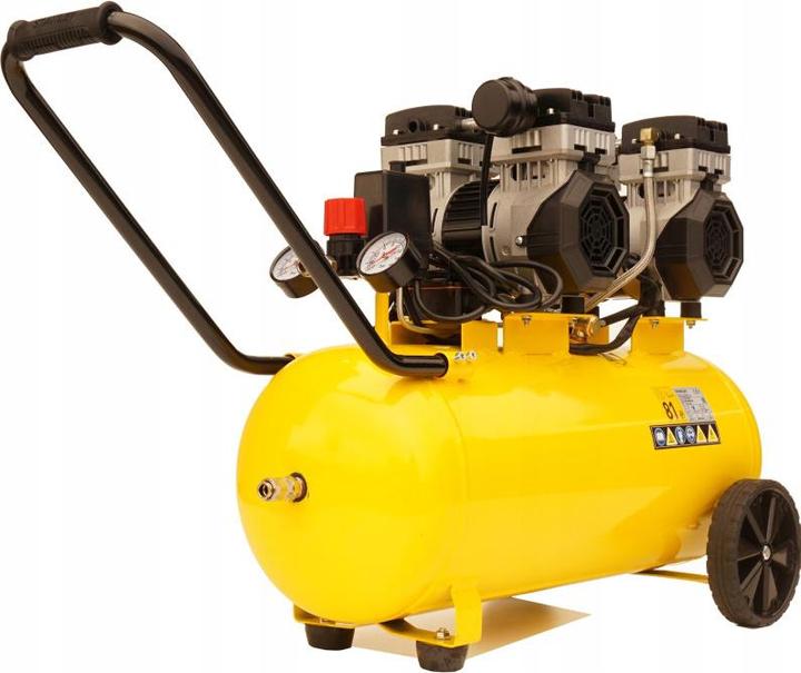 Actual product image Stanley SPRĘŻARKA BEZOLEJOWA WYCISZONA 50L/2,6KM/8BR (50 l)
