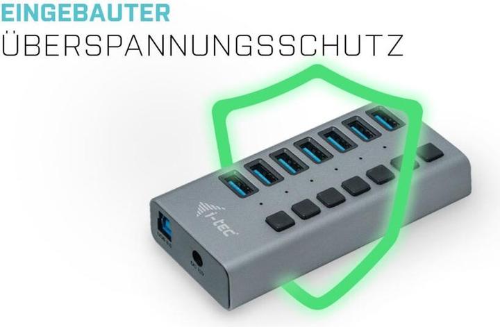 Actual product image i-tec U3CHARGEHUB7 (USB-B, 7 ports)