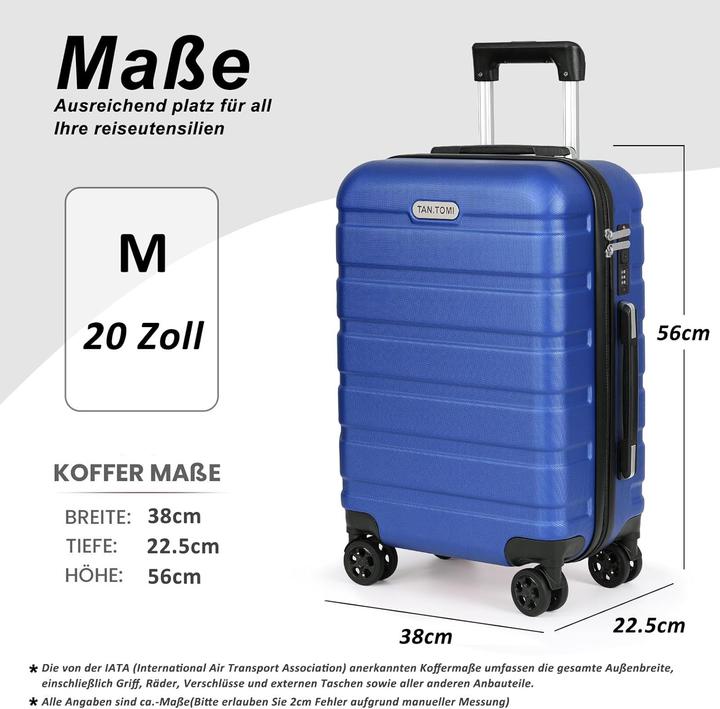 Immagine prodotto Tan.Tomi Handgepäck Koffer (41 l)