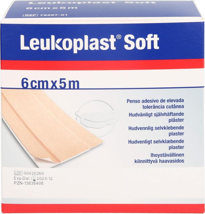 Actual product image BSN Leukoplast Soft 6cmx5m, 1 pc PFL (1 x)