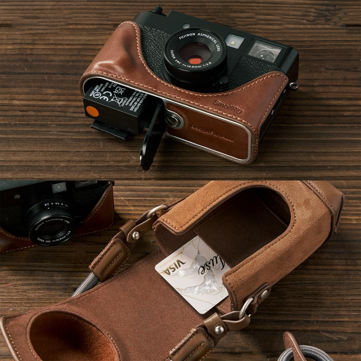 Produktbild SmallRig Leather Case Kit für X half Braun