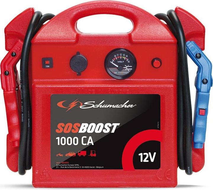 Actual product image Schumacher Booster Micro 12V 1000CA (2960 A)