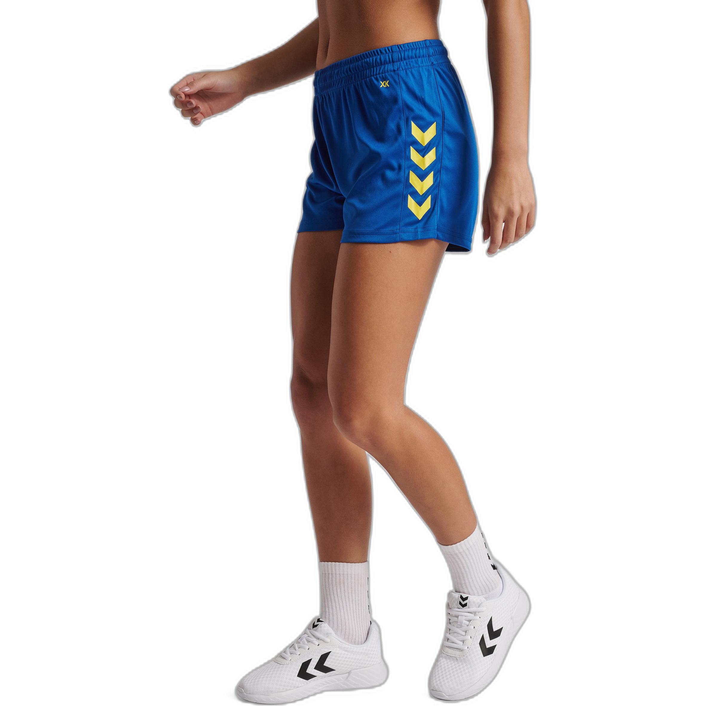 Thumbnail - hummel, Damen, Sporthose, Core Xk Poly Shorts Woman (XL), Blau, XL