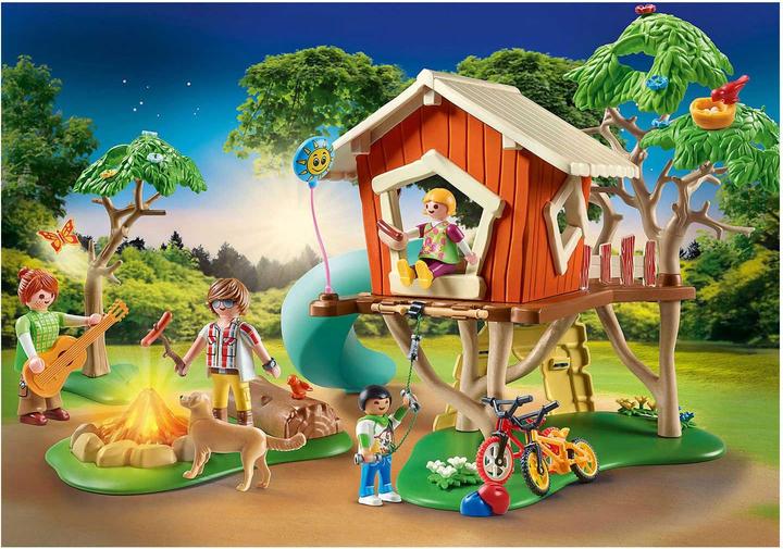 Produktbild Playmobil Abenteuer-Baumhaus mit Rutsche (71001, Playmobil Family Fun)