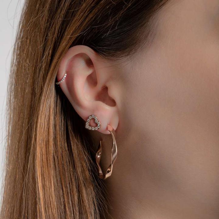 Produktbild Bijouteria Ohrpiercing (Edelstahl, Swarovski Kristall)