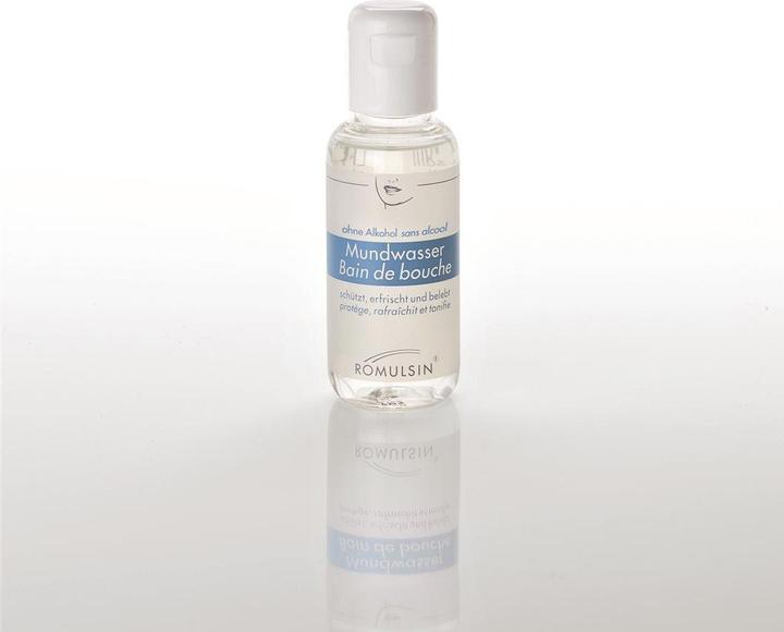 Actual product image Romulsin Mouthwash refreshing without alcohol (100 ml, Mouthwash)