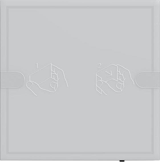 Actual product image Gira KNX touch sensor 4 comfort 1f TS4 anthracite