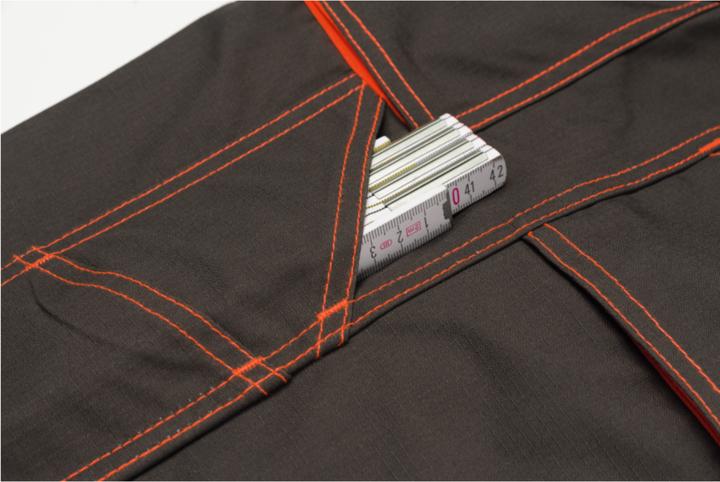 Produktbild Planam Latzhose Basalt Neon anthrazit/gelb 46 (46)