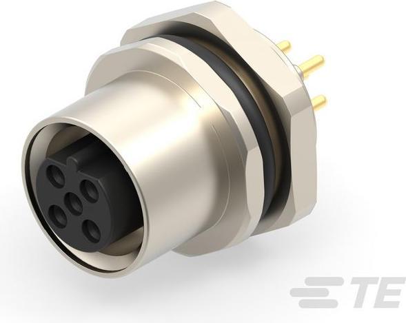 Produktbild TE Connectivity M12,FRONT MOUNTING,FEMALE,B CODE,5P