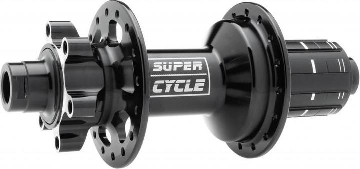 SuperCycle Hinterradnabe DH / Super Boost 12x157mm, Shimano HG Road (inkl. Spacer für HG Kassetten) (Freno a disco a 6 fori)