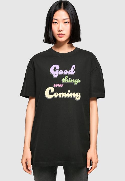 Produktbild Merchcode Ladies Good Things Oversized Boyfriend Tee - 118401 (5XL)