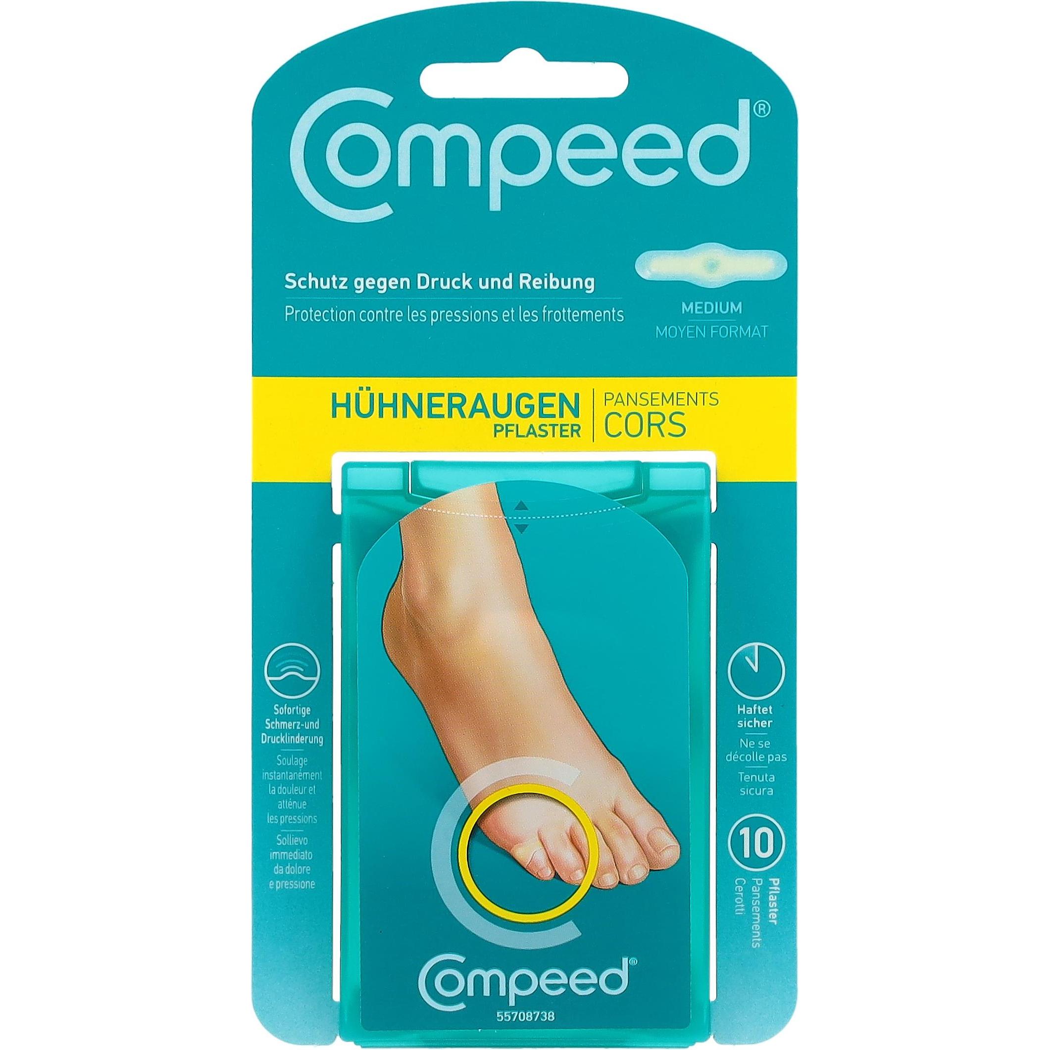 Compeed, Pflaster, Hühneraugen Pflaster (10 x)