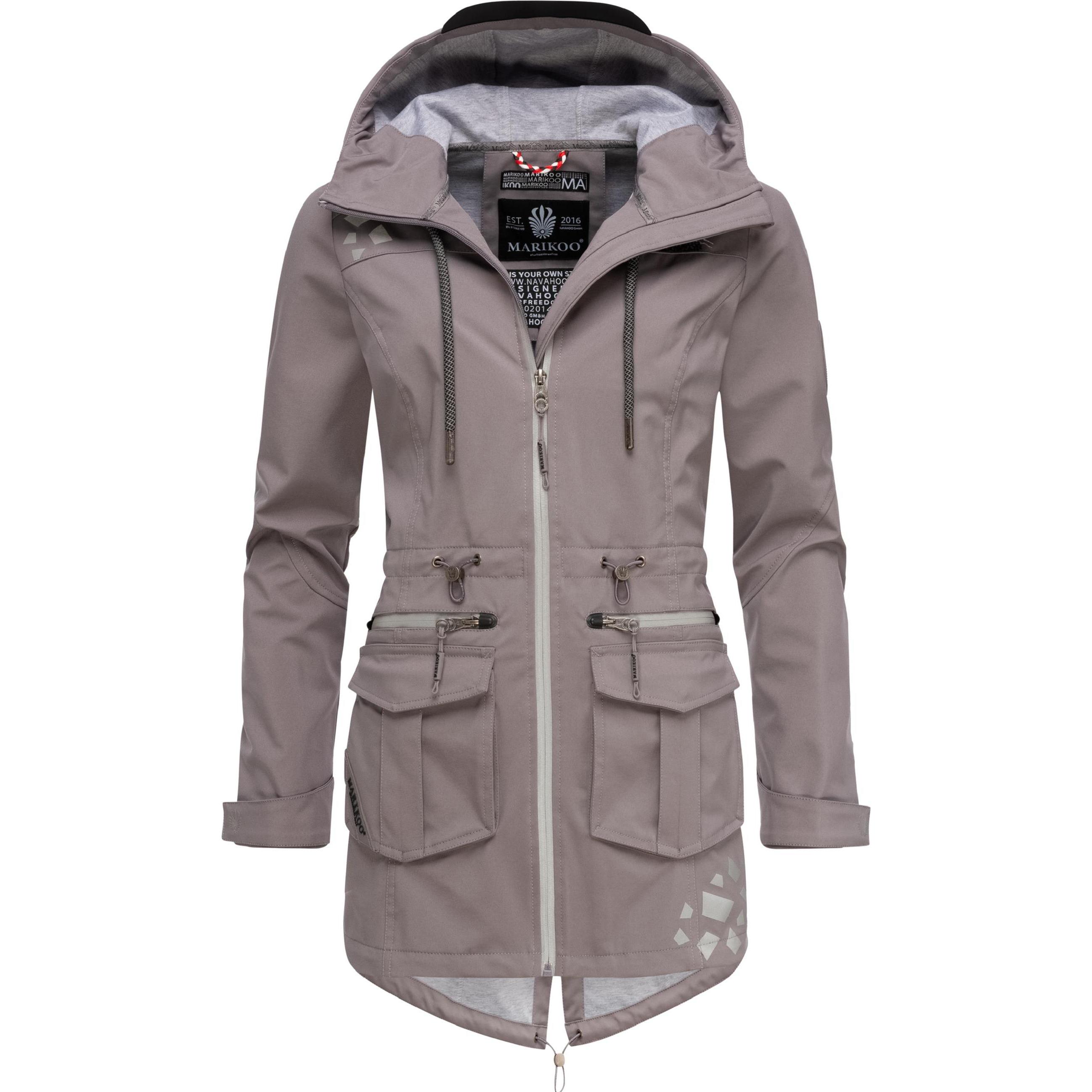 Marikoo, Damen, Jacke, Ulissaa (XS), Grau, XS