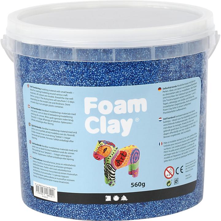 Image du produit Creativ Company Pâte à modeler Foam Clay bleu 560g