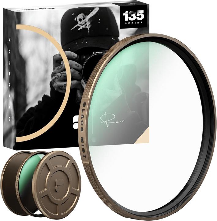 Produktbild PolarPro Diffusionsfilter 135 Series – black Mist Filter – 49 mm (49 mm, Black Mist Filter)
