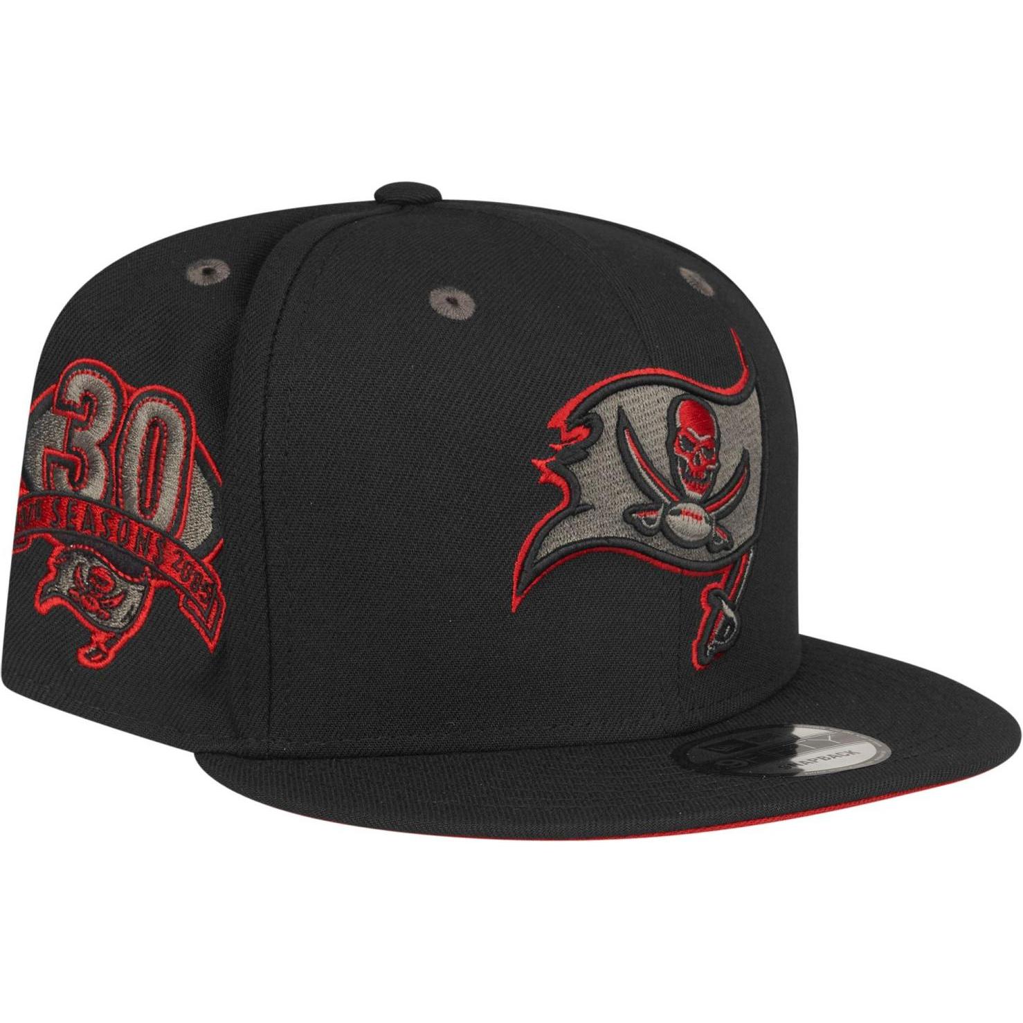 New Era, Herren, Cap, 9Fifty Tampa Bay Buccaneers, Schwarz, (One Size)