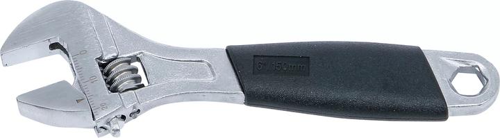 Actual product image BGS Adjustable Wrench with soft Rubber Handle max. 20 mm (10 mm, 11 mm, 12 mm, 13 mm, 14 mm, 15 mm, 16 mm, 17 mm, 18 mm, 19 mm, 3 mm, 4 mm, 5 mm, 6 mm, 7 mm, 8 mm, 9 mm)