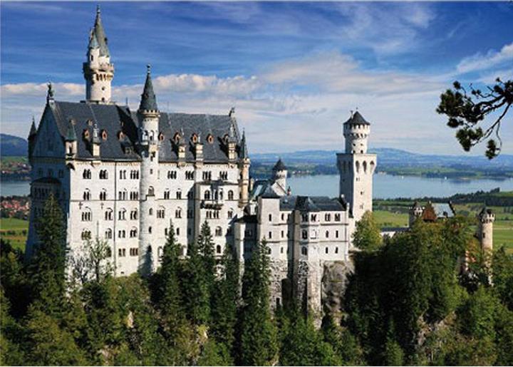 Image du produit D-Toys Puzzle 500 Allemagne, château de Neuschwanstein (500 pièces)