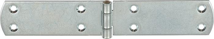 Actual product image Vormann Box hinge height 30 mm w.open120 mm thickness 2.0 mm steel blue galvanised French (Crate straps, 20 pcs.)