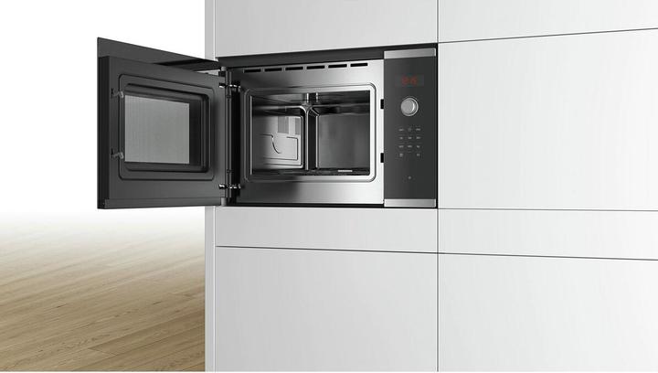 Produktbild Bosch Hausgeräte Serie 4 BFL553MS0 Mikrowelle Integriert Kombi-Mikrowelle, Edelstahl