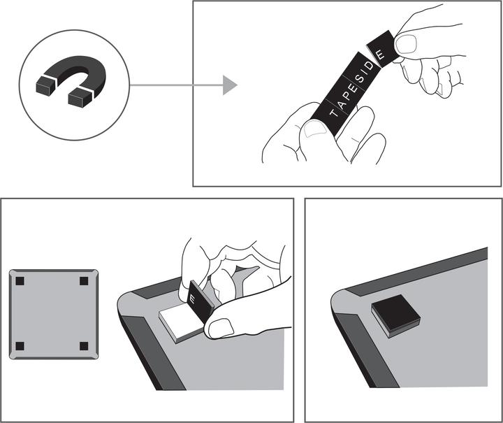 Immagine prodotto Rexel Scheda magnetica (36 x 36 cm)