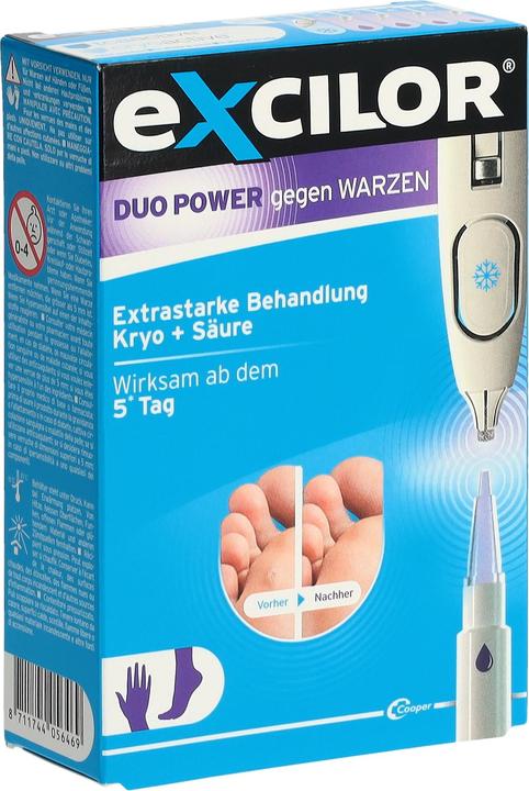Produktbild Excilor Warzen Duo Power Pen (Fusscrème & Fussgel, 1 ml)