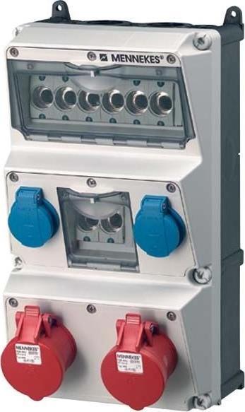 Actual product image Mennekes Socket combination
