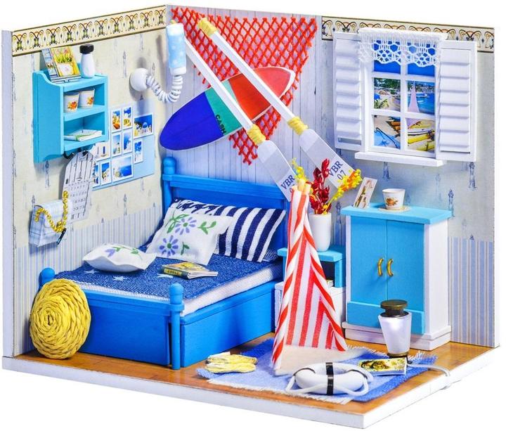 Produktbild Nice Idea Faltbares LED-Modell aus Holz Leos Zimmer