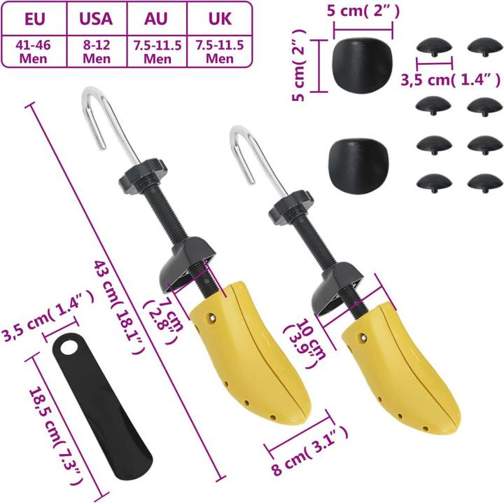 Actual product image vidaXL Shoe trees (1x)