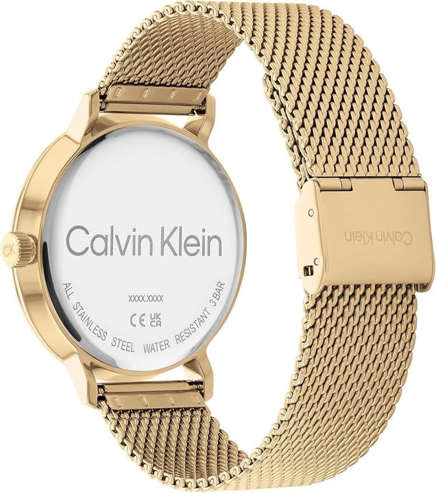 Actual product image Calvin Klein Moderne Mesh-Herrenuhr 25200049 + BOX (Analogue wristwatch, 42 mm)