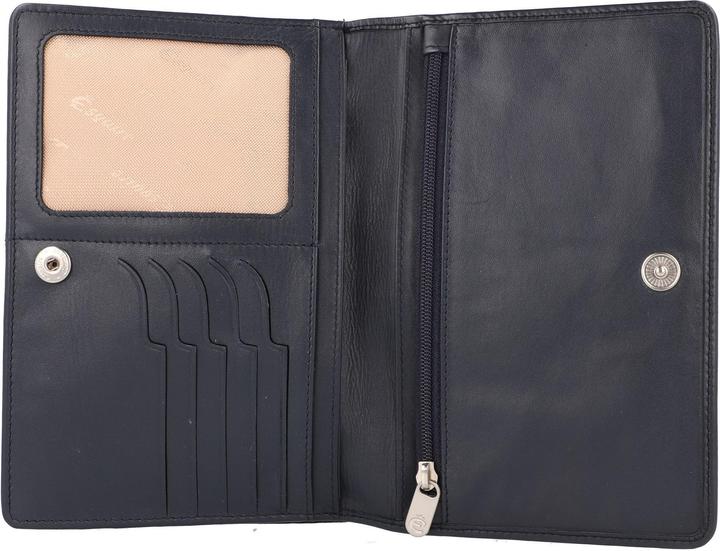 Image du produit Esquire Helena Clutch Porte-monnaie en cuir RFID 17,5 cm