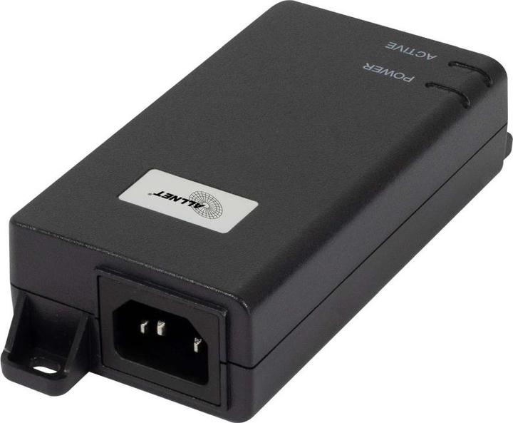 Actual product image Allnet PoE injector 1G/2.5G/5G PoE & PoE bt (15.4W/30W/60W) / plastic housing / ALL-PI102-BT60-5G (802.3af (PoE), 802.3at (PoE+), 802.3bt (PoE++), 60 W)