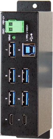 Immagine prodotto Exsys Ex-1197hms, 7x Hub USB 3.0 / 3.1 (USB-B, 7 porte)