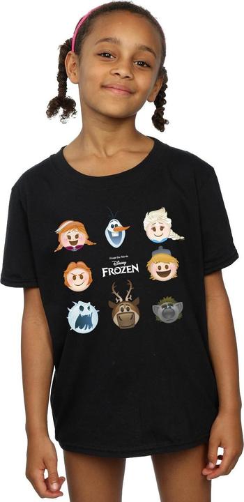 Immagine prodotto Disney Frozen Heads Maglietta Ragazze (128)