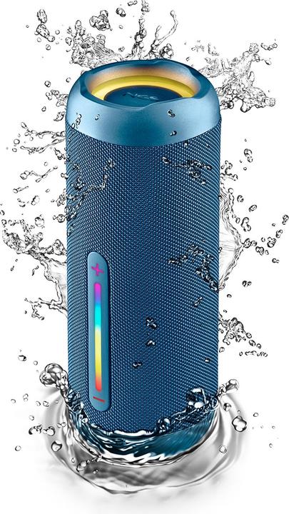 Produktbild NGS Enceinte Nomade Bluetooth Roller Furia 2 (Bleu) (9 h, Batteriebetrieb)