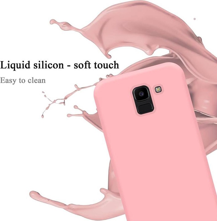 Produktbild Cadorabo TPU Liquid Silicone Case Cover (Samsung Galaxy J6 (2018))