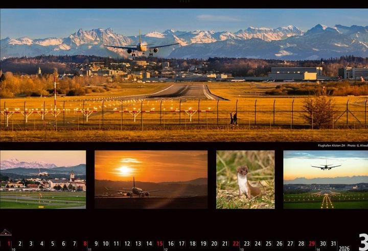 Image du produit Panoramic Switzerland 2026 (32 x 48 cm)