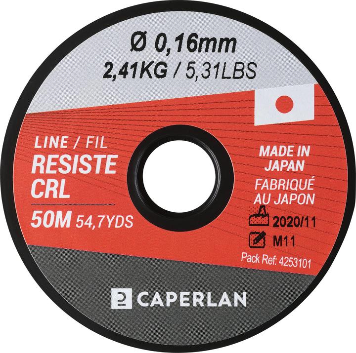 Caperlan resist crl 50m 16/30 328705 (16 kg, 0.16 mm)