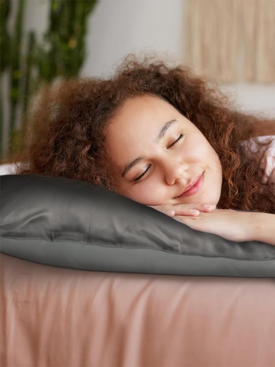 Actual product image Aspero Satin pillowcase 40x80 cm Alia - 9053 (Pillowcase, 40 x 80 cm)