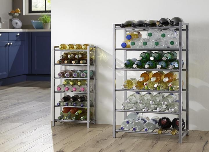 Actual product image HAKU Möbel Flaschenregal (31 x 54 x 90 cm, 54 bottles)