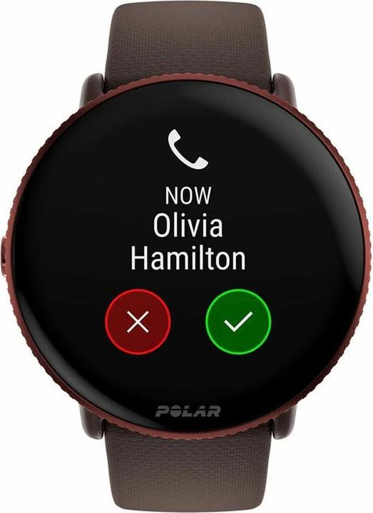 Productafbeelding Polar Ignite 3 (1.28") AMOLED Bruin GPS (satelliet) (43 mm)