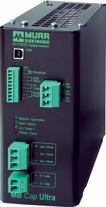Murr Elektronik Ultra Buffer Module IN 24VDC OUT 24VDC/20A - Power Supply - 480 W (480 W)