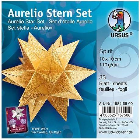 Ursus Papier-Deko Aurelio Stern klein