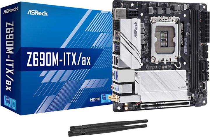 Produktbild AsRock Z690M (LGA 1700, Intel Z690H, Mini-ITX)